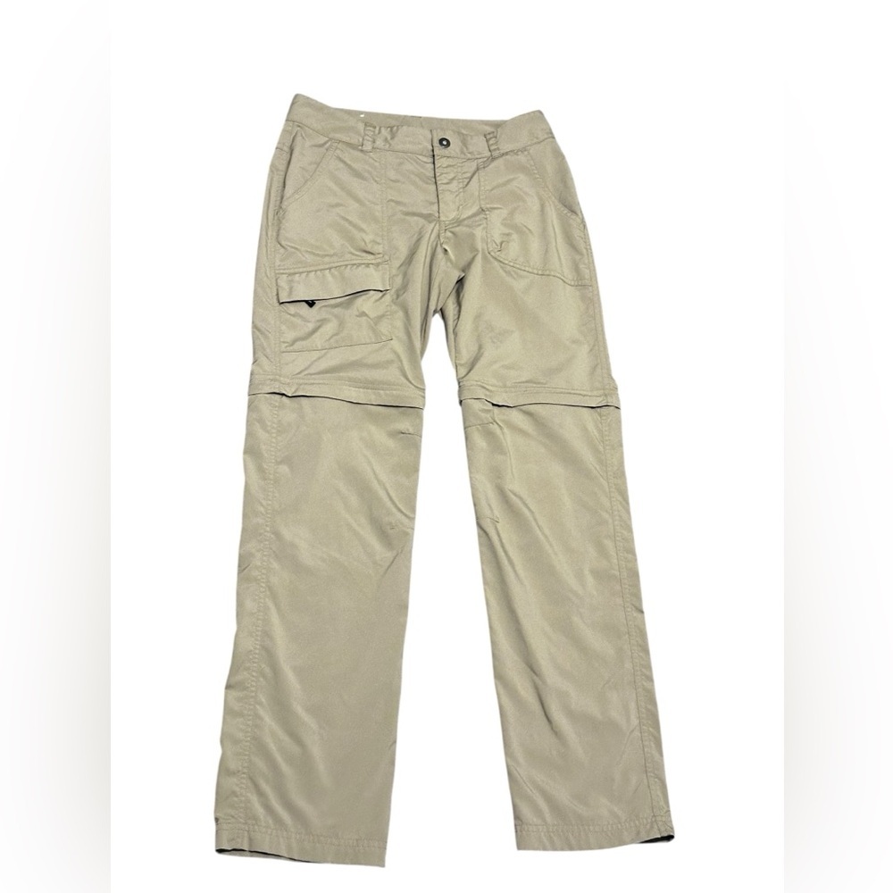 Columbia Tan Detachable Pants Wms Size 6 lightweight with Advanced Repellency - Picture 7 of 9